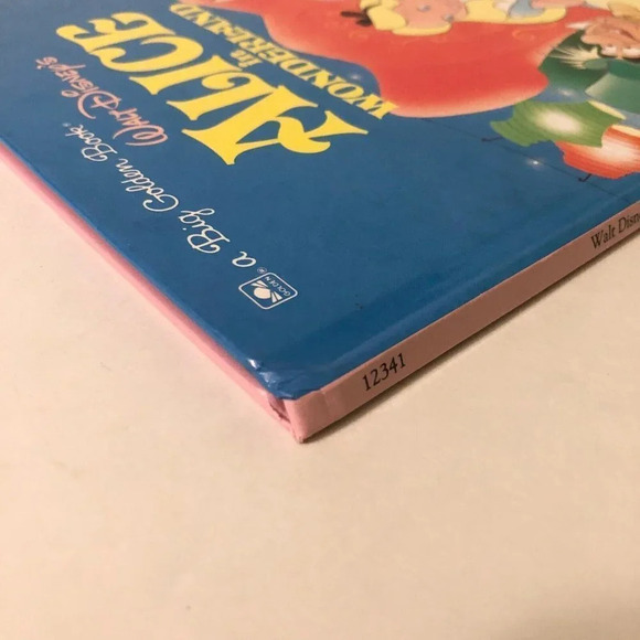 Vintage 1991 Walt Disneys Alice in Wonderland Big Golden  Book - Picture 4 of 13
